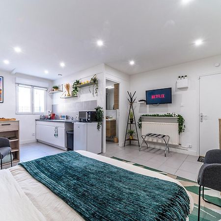 Le Cosy - Free Parking - Proche Gares Lille - Netflix - Wifi Apartment Mons-en-Baroeul Ngoại thất bức ảnh